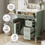 Meuble-lavabo moderne 24 "avec lavabo-479832421