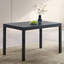 Mobilier de cuisine moderne en bois à finition noire 1pc