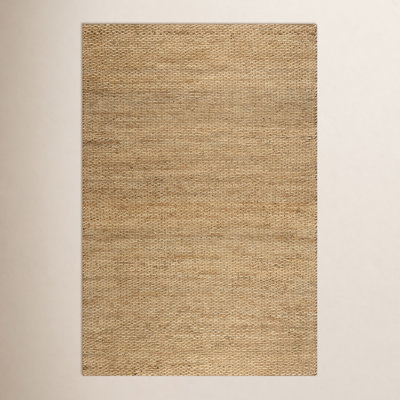 Natural Hand-Woven Jute Rug