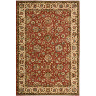 Ingirith Wool Oriental Indoor Rug