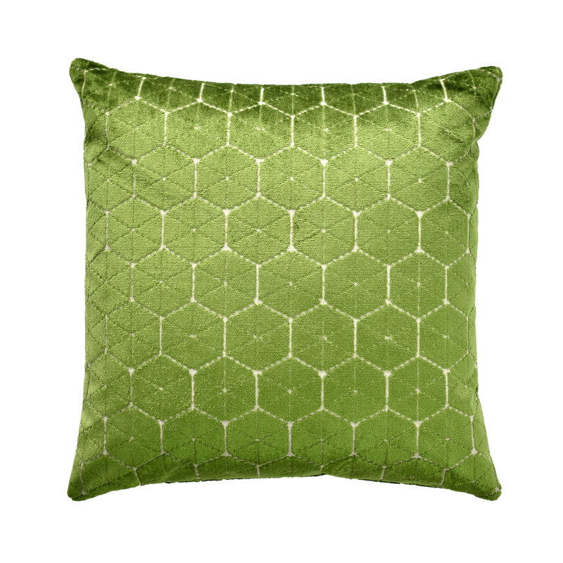 Housse de coussin géométrique, Or, 20 po x 36 po