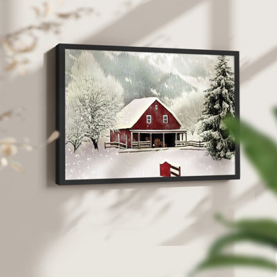 Chirstmas Art-DCCXXXIII -Framed Print - Restickable