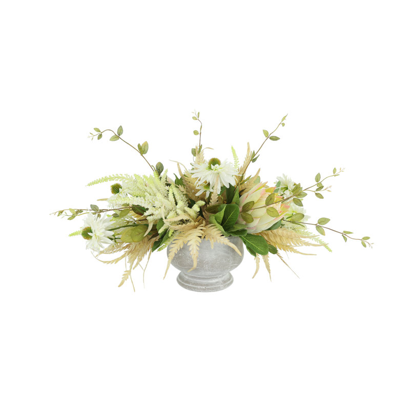 Hydrangea Fall Wreath and Centerpiece