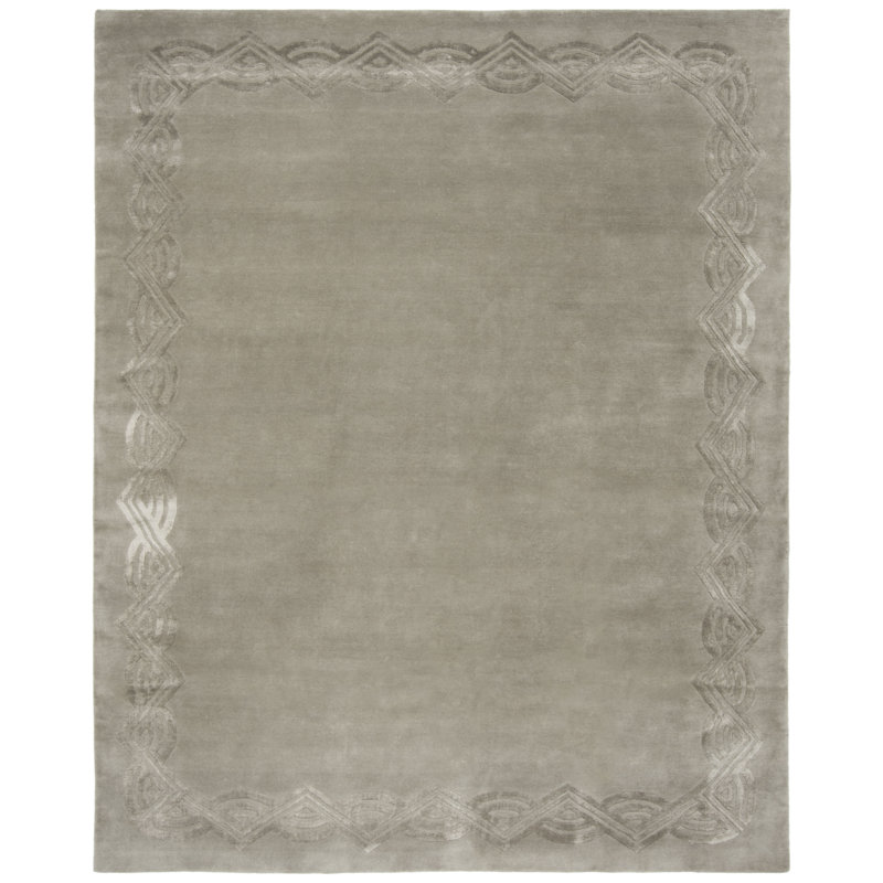 Ralph Lauren Dufrene Wool, Silk Geometric Rug, Rectangle 8' x 10'