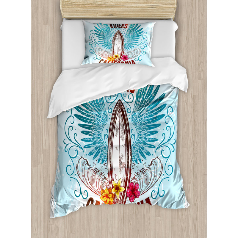 Coastal Polyester Duvet Cover