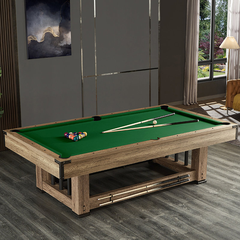 Multifunctional Standard Three-In-One Billiard Table, Green, 31.89" H x 48.03" W x 83.86" D