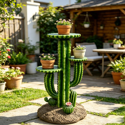 Resin Weather Resistant Plant Stand