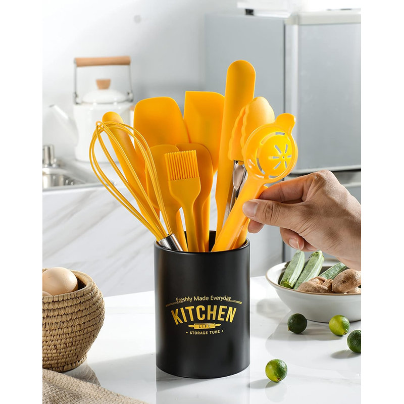 Ensemble de 11 spatules en silicone