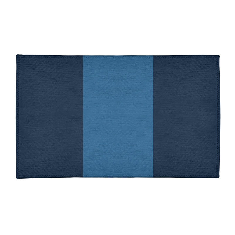 Chenille Striped Indoor Rug, Rectangle 4' x 6'