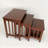 Hewes Solid Wood Top Nesting Tables End Table with Storage
