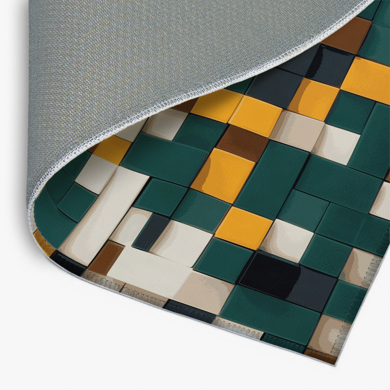 Tapis intérieur et extérieur Terra Constructs, Rectangle 1 pi 6 po x 2 pi 6 po