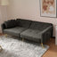 176cm Upholstered Convertible Sofa-1851962470