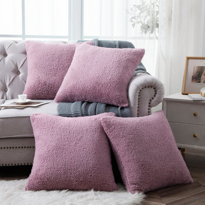 Ascent Sherpa Square Pillow Cover