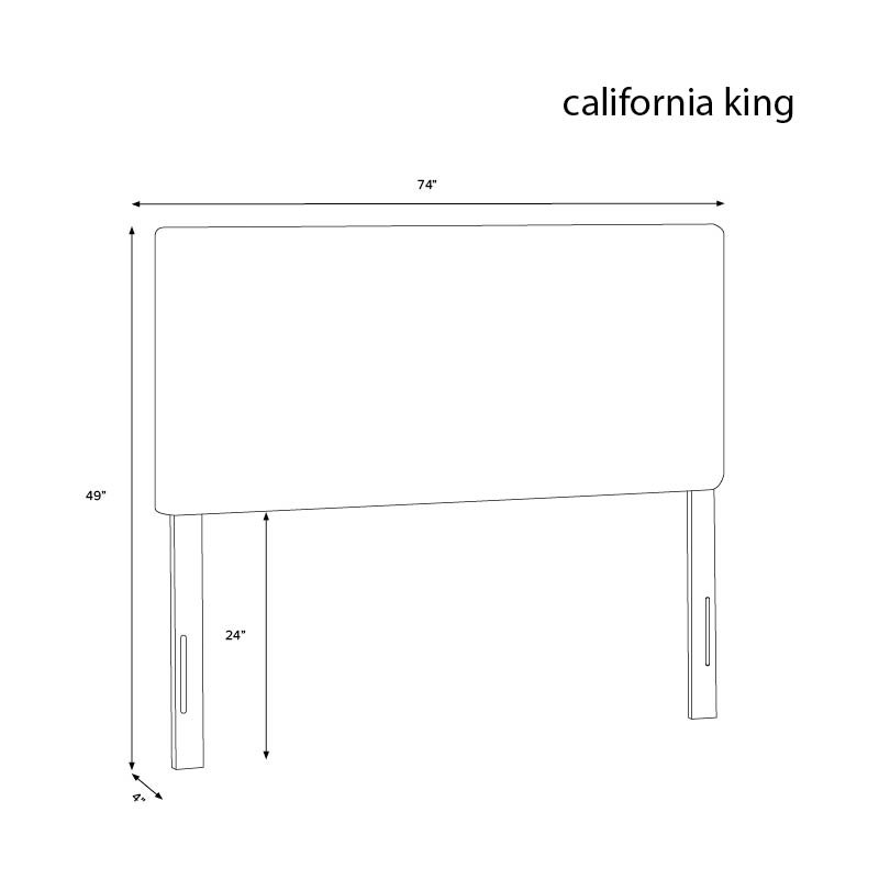 Cinta Upholstered Headboard, California King
