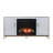 Basaldua TV Stand for TVs up to 50" with Fireplace Included