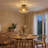 Kaissen 1-E26 Light Bulb Rattan Handmade Farmhouse Semi Flush Mount Ceiling Light