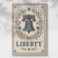Toile tendue avec crochets Liberty Bell-487062088