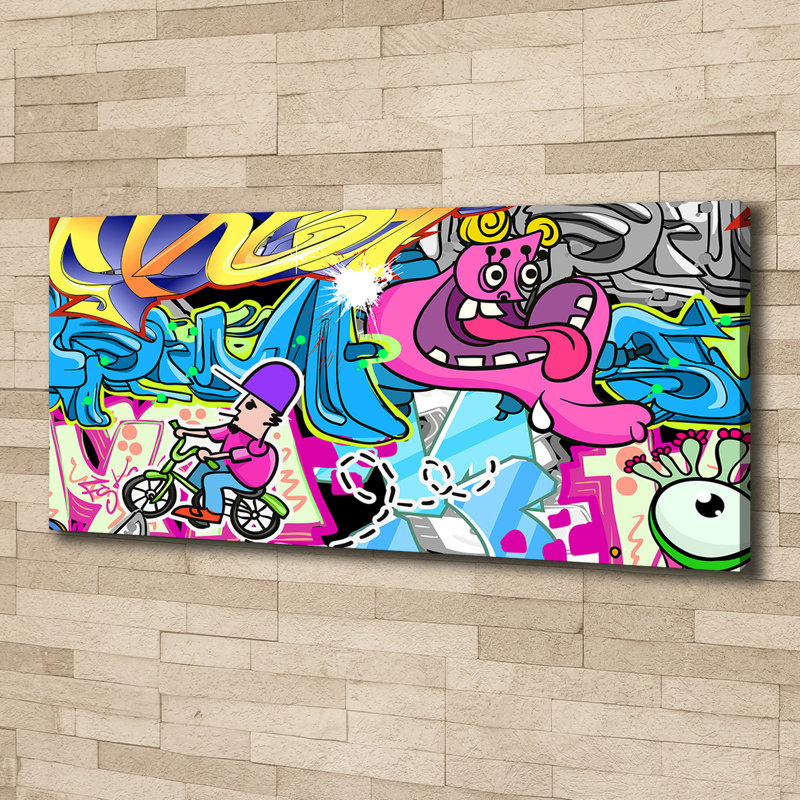 Graffiti - Wrapped Canvas Print