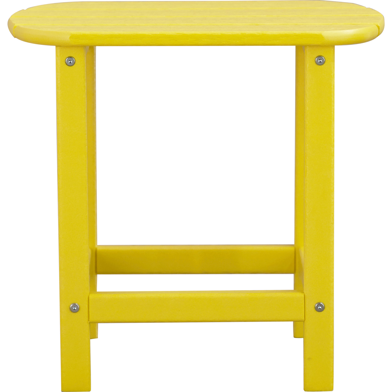 POLYWOOD® South Beach 19" Patio Side Table, Lemon