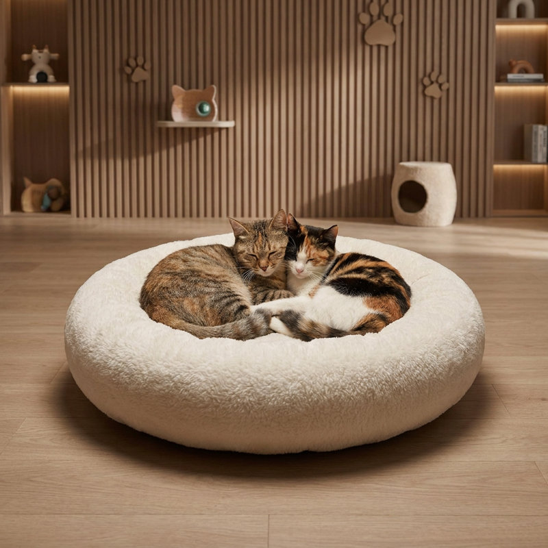 Bolster Pet Bed, Grand (L 33,5 po x l 33,5 po)