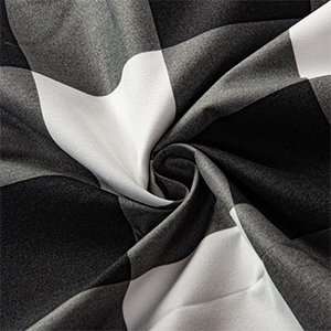 Ensemble de housse de couette simple en microfibre à carreaux Buffalo