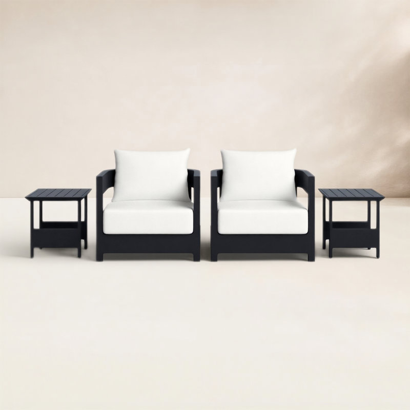 Ensemble de conversation avec fauteuil club Everlee