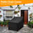 2 Pack Waterproof Outdoor Chair Covers 30X37x31 Inch, Heavy Duty Oxford Fabric Patio Furniture Covers With Windproof Straps & Air Vent For Lawn Garden Chairs