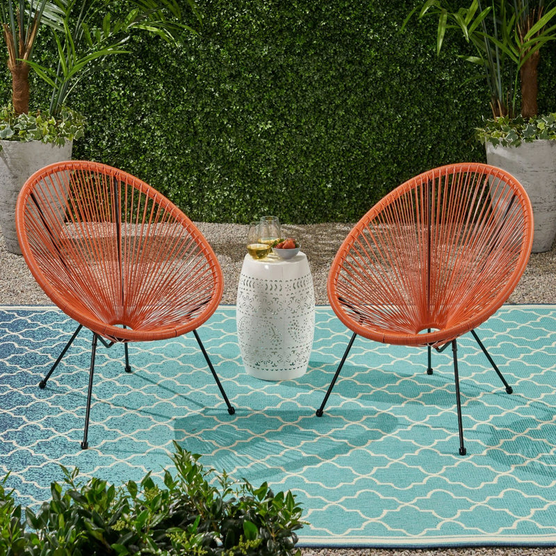 Chaise (ensemble de 2) - Orange
