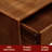  Savana Mid-Century 2 - Drawer Solid Wood Nightstand - End Table & with Metal Legs, Assembly Tools Included-1187923085
