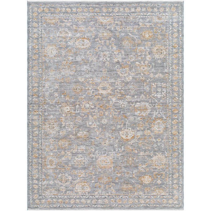Lidgerwood Traditional Machine Woven Area Rug CHP2302, Rectangle 5'3" x 7'