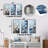 Blue Cornflower Melody - Cornflowers Metal Wall Art Set Of 3-1084616320