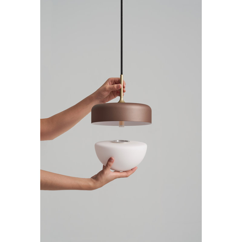 Pensee 1 - Light LED Pendant, Pearl Cocoa