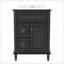 Meuble-lavabo 24 po avec lavabo, meuble-lavabo avec un tiroir rabattable et deux tiroirs, tablette réglable, bois massif et panneau de fibres à densité moyenne-1481331930