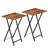Anaid Cross Legs End Table Set