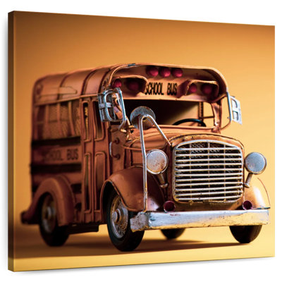 Ancien autobus scolaire