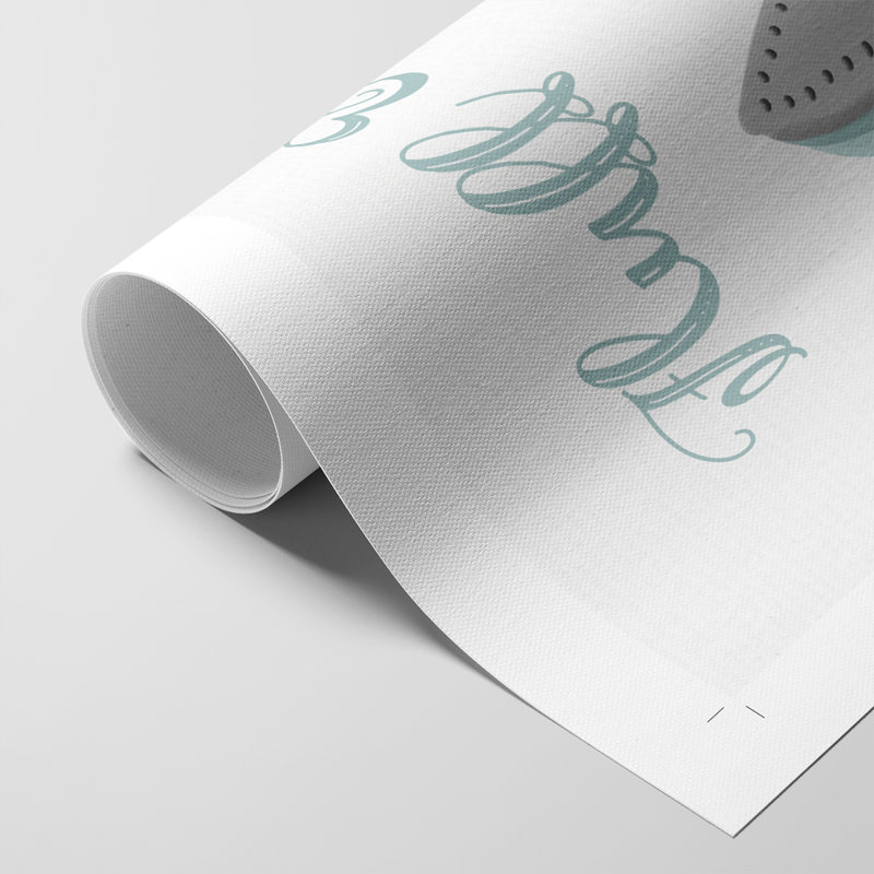 Fluff and Fold - Impression sur toile seulement - NON CADRE, H 18 po x l 12 po