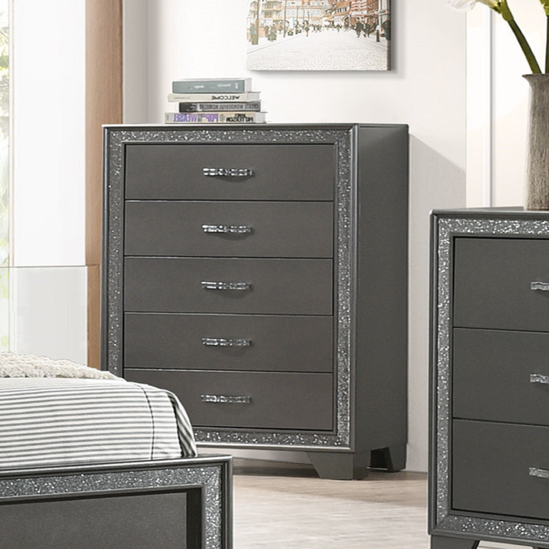 Commode de chevet contemporaine 1 pièce