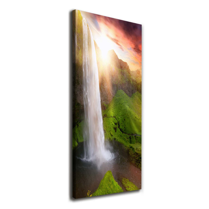 Waterfall - Wrapped Canvas Print