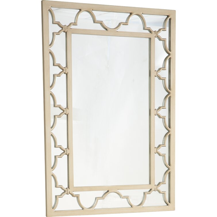 Rosdorf Park Costilla Rectangle Wood Wall Mirror & Reviews