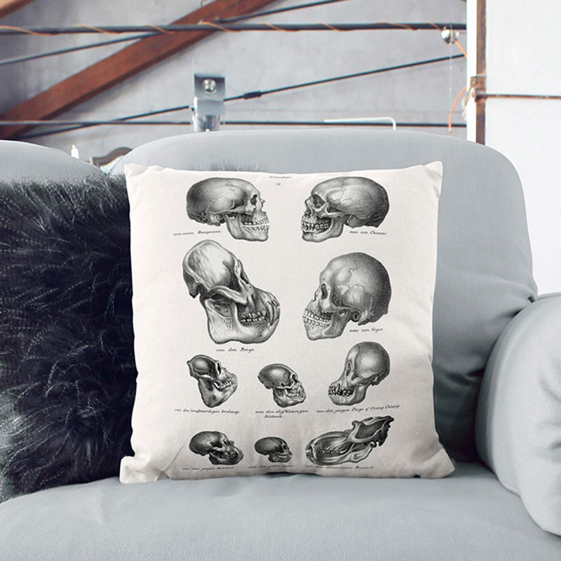 Square Throw Cushion, 55cm H x 55cm W x 20cm D
