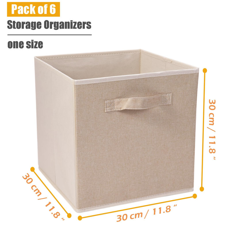 Rebrilliant Fabric Decorative Bin