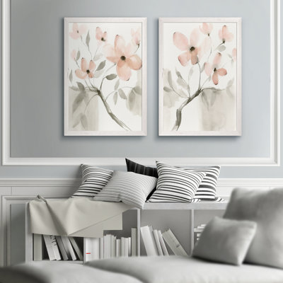 " Dogwood Dream I " by Vincent Van Gogh 2 - Pieces