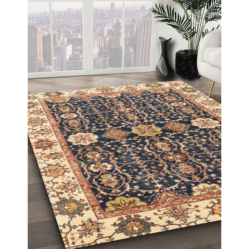 Oriental Indoor Rug, Square 4'