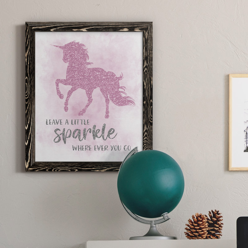 Sparkle - cadre photo, impression sur toile, Cadre noir, H 20 po x l 17 po x P 1,5 po