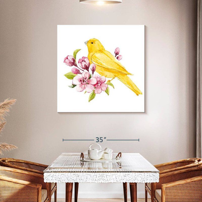 Crowle Sunny Bird, 39" H x 39" W