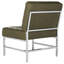 Fauteuil de chambre capitonné en polyester-131670812