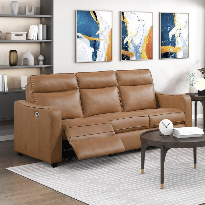 Ensemble de canapé inclinable électrique moderne 2pc