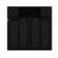 Grand lit escamotable avec commode avec tablette de rangement et armoires, commode escamotable escamotable escamotable