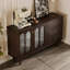 Buffet 55,12 po cerise noire rétro