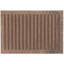Wide Striped Area Rug in Chocolate-25305955